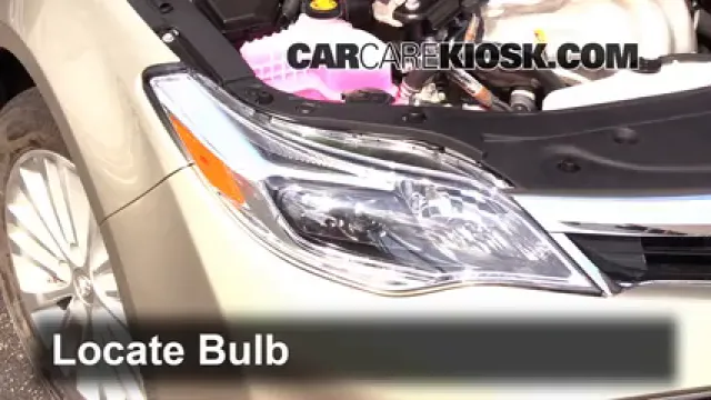 2014 Toyota Avalon Hybrid XLE 2.5L 4 Cyl. Lights Headlight (replace bulb)